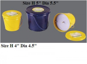 Manufacturers Exporters and Wholesale Suppliers of Bucket With Lid Moradabad Uttar Pradesh
